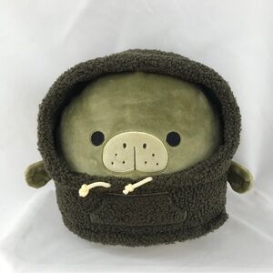 Wooster the Manatee Hoodie Squishmallow 8” NWT